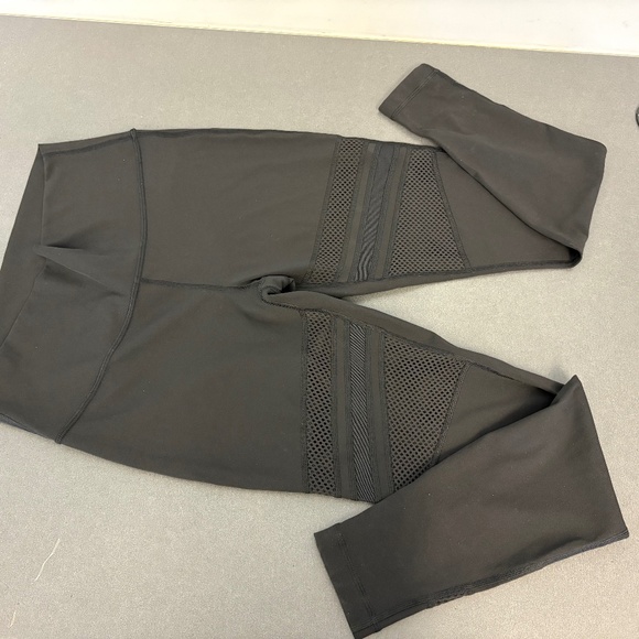 Lululemon Wunder Under Black High-Rise Tight Mix & Mesh 28" Size 10 MSRP 118.00 - Picture 5 of 14